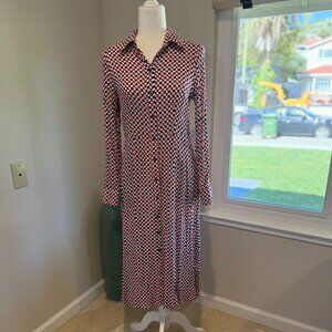 Feminine multi-colored BODEN dress! Size UK10R / US 6R